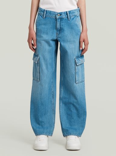 Jeans Judee cargo para niña